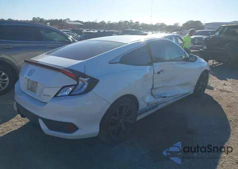 2020 Honda Civic Sport z USA, uszkodzony, nr VIN 2HGFC4B84LH300086